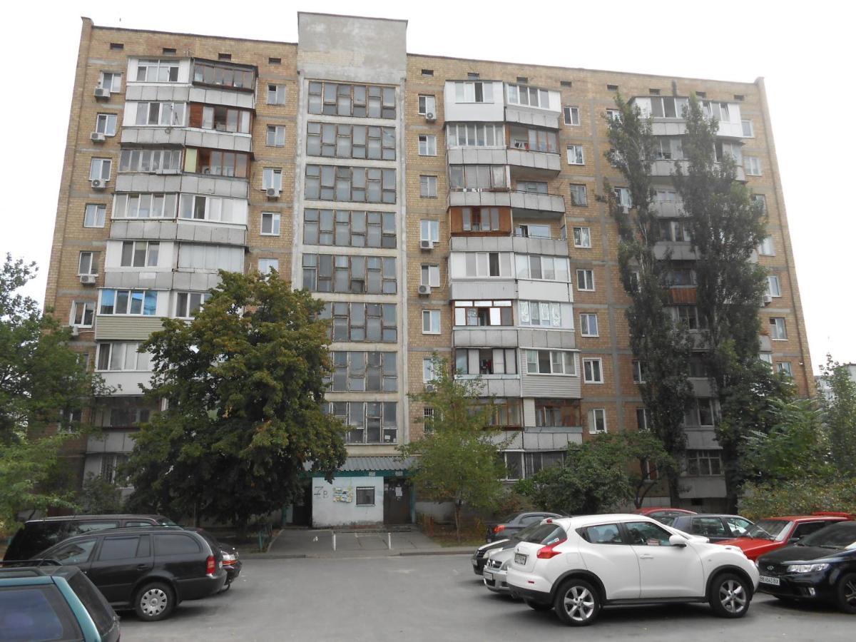 Однокомнатная Квартира Рядом С Метро Оболонь Kiev Exterior foto